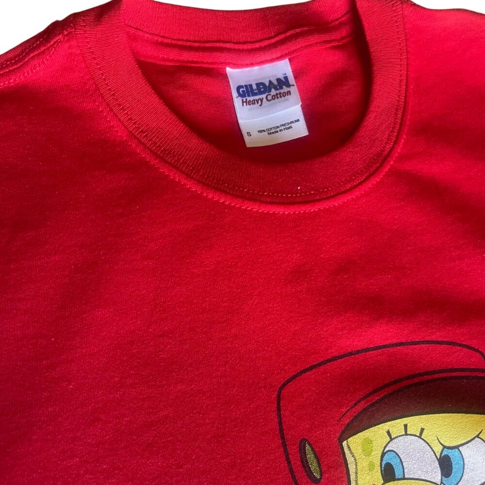 Los Angeles Anaheim Angels SpongeBob SquarePants Adult Baseball T Shirt Unisex S - Picture 6 of 7